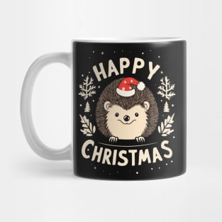 Christmas hedgehog Mug